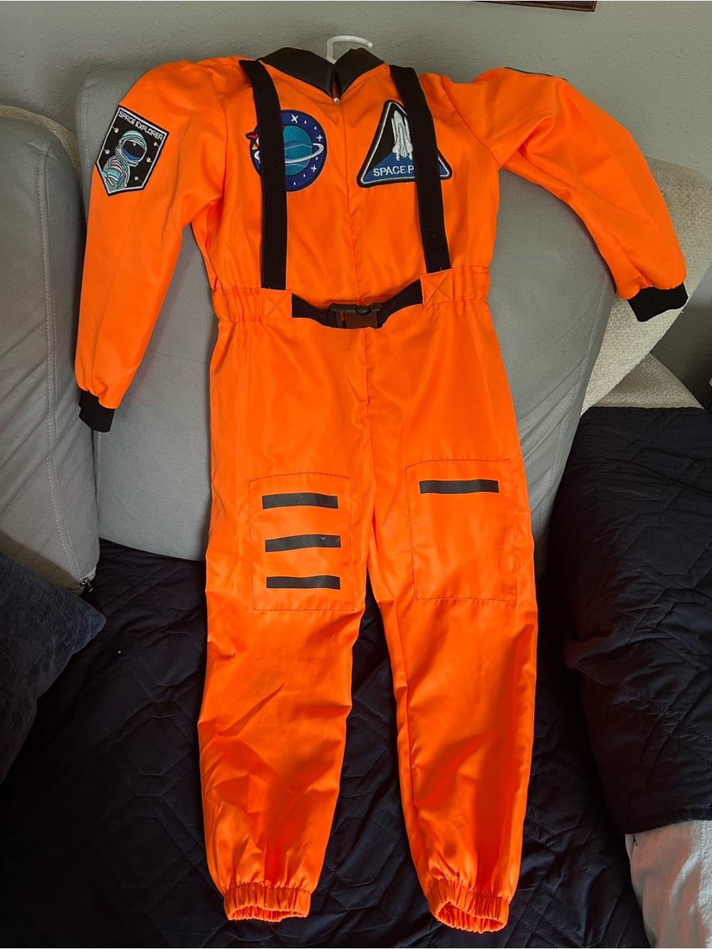 ReliBeauty Kids Astronaut Costume size 120 6-7 years old used 1 see pics
